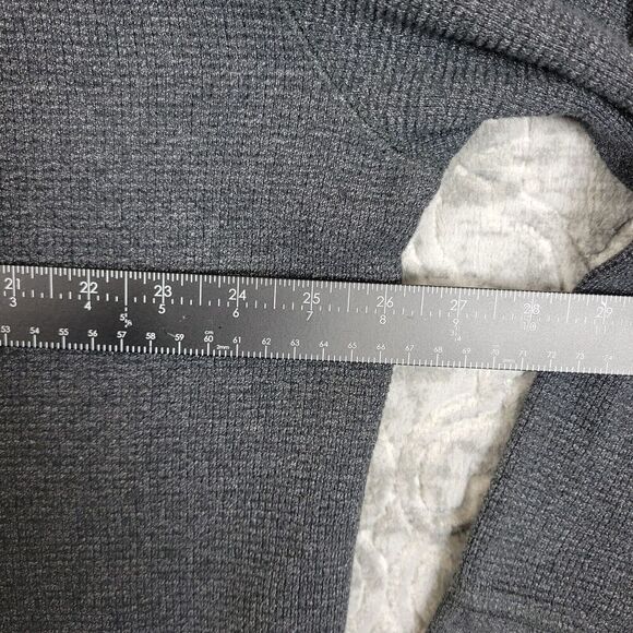 Red Head Sweatshirt Mens 2XL XXL Gray  1/4-Zip Heavy Charcoal Pullover - Picture 4 of 9